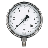 MAN-R Stainless Steel Bourdon Tube Pressure Gauge